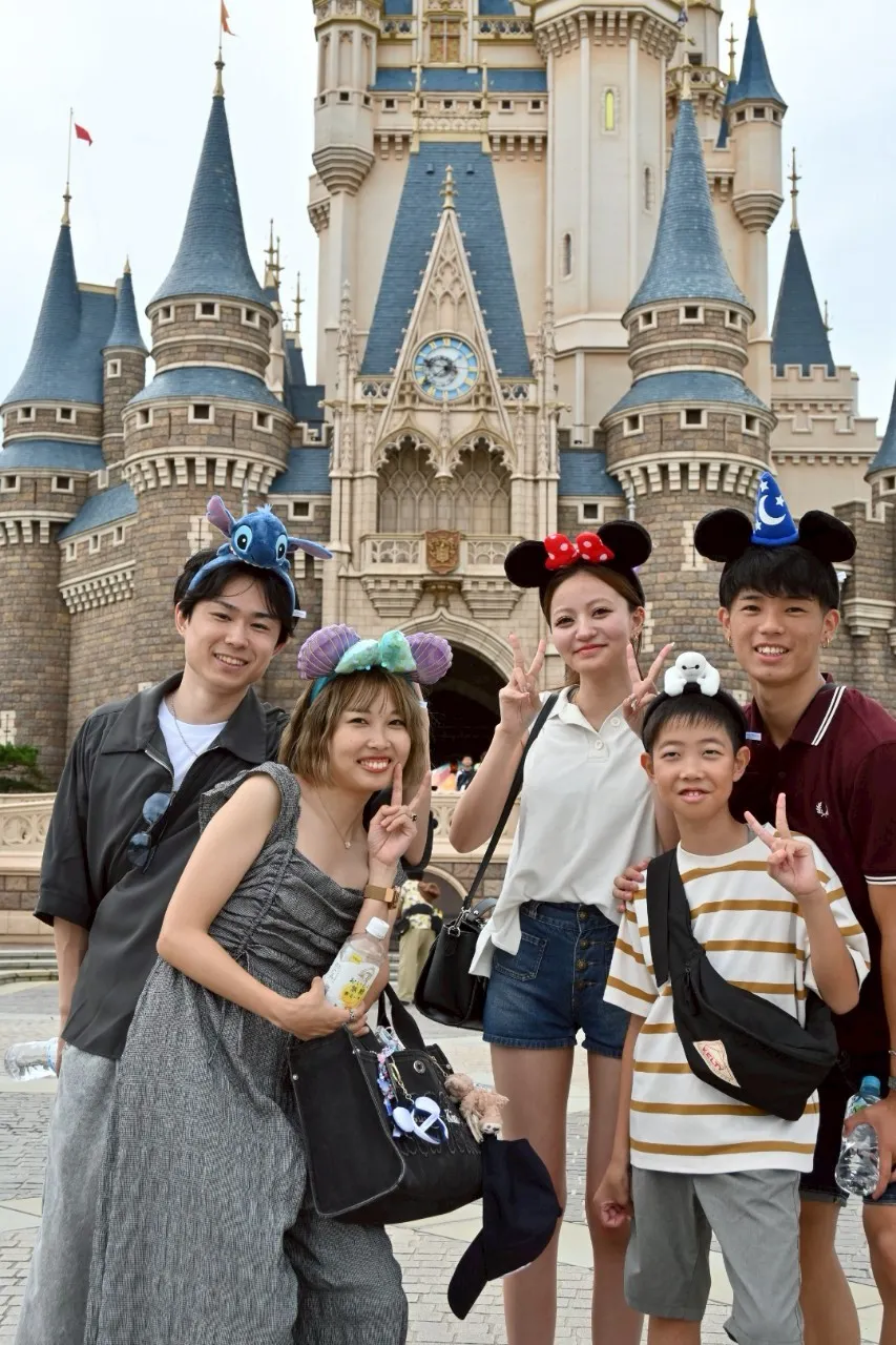 シンデレラ城前 1