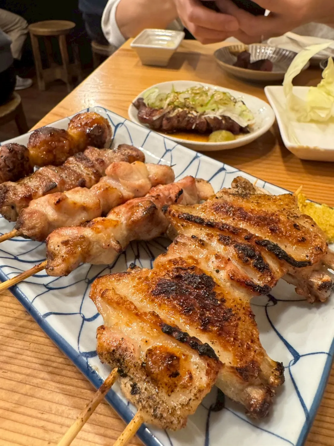 年末の焼き鳥 1